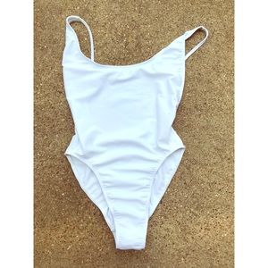 Nylon Tricot American Apparel Swimsuit Small